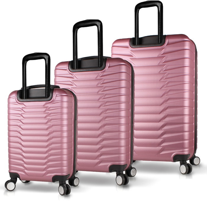 Zoozie Bags Juego de maletas 5585 Oro rosa (3 piezas) Zoozie Bags Juego de maletas 5585 Oro rosa (3 piezas)